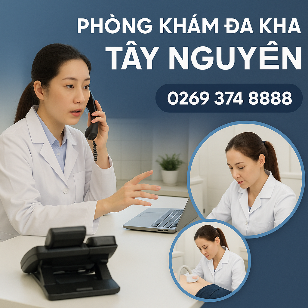 Địa chỉ chữa bệnh phụ khoa uy tín Đa Khoa Tây Nguyên